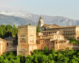 Vue sur l'Alhambra